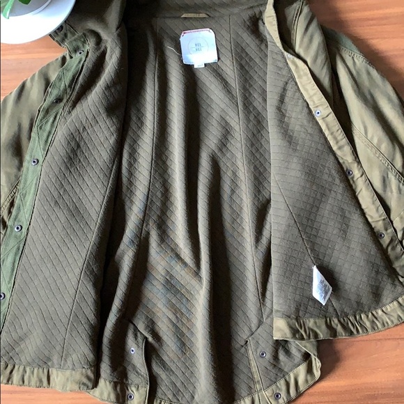 Anthropologie HeiHei Todra Cape Military GreenXS/S - Picture 8 of 8